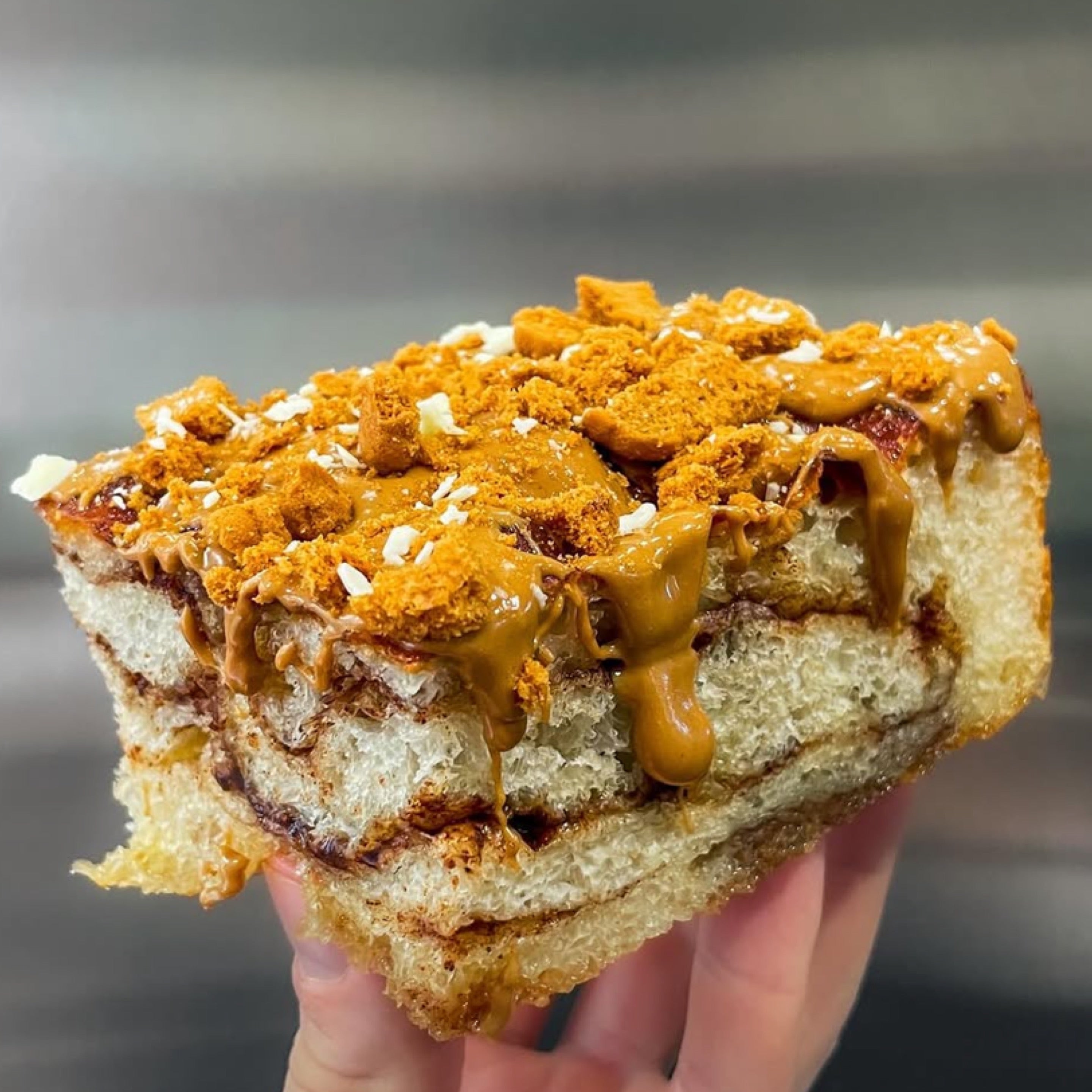 MLK Deli Biscoff focaccia