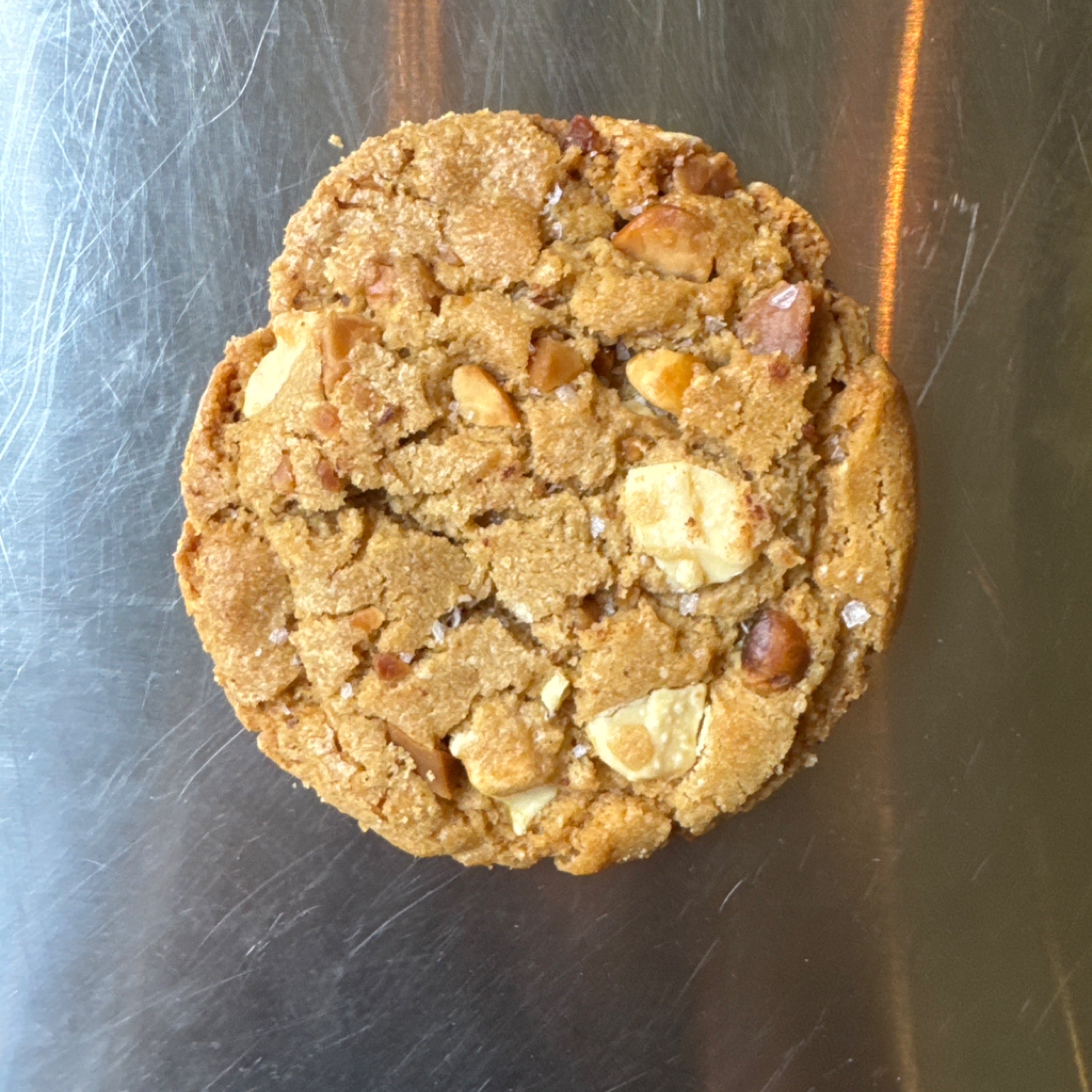 MLK Deli white chocolate macadamia cookie